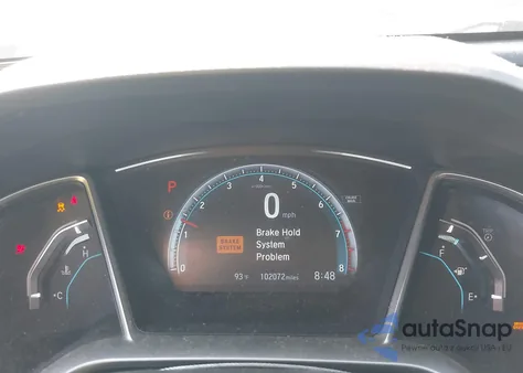 2016 Honda Civic Ex из США, поврежденный, VIN 19XFC2F77GE055158